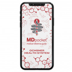 MDpocket® Ochsner Health System Resident eBook